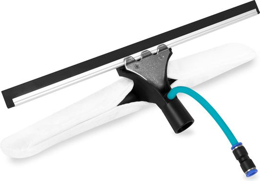 VONROC Tête de nettoyage pour fenêtres 2 en 1 - pour VONROC Brosse à laver télescopique TB502XX