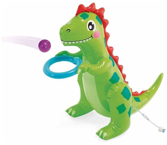 Piscine gonflable Intex - Dino Park - avec toboggan - 201 x 157 x 69 cm