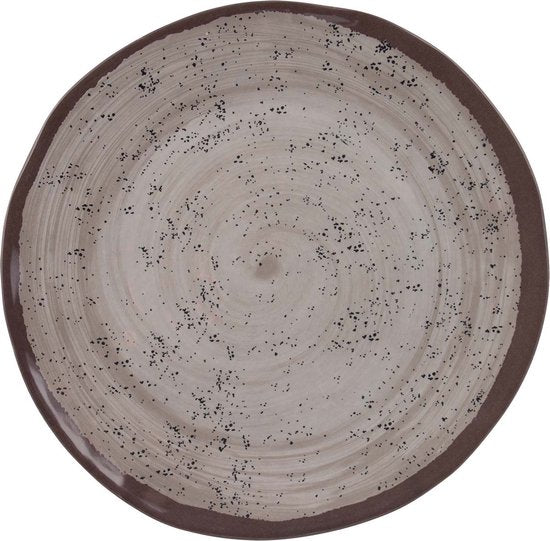 Bo-Camp - Vaisselle - Halo - 12 Pièces - Beige
