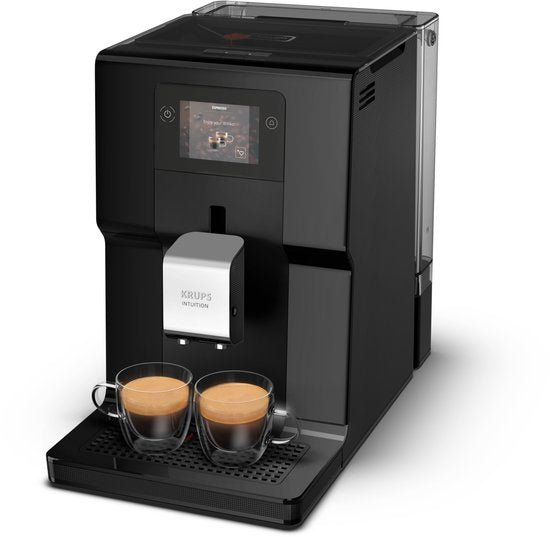 Krups Intuition Preference EA8738 - Machine à expresso entièrement automatique - Avec réservoir à lait - 11 recettes