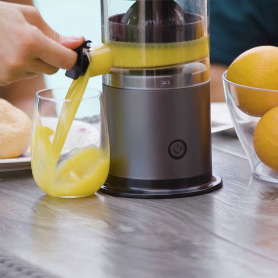 Livington JuiceBoost - centrifugeuse portable à piles - récipient de 250 ml - sans fil - petite centrifugeuse - centrifugeuse à emporter - centrifugeuse à rotation lente pour fruits et légumes - jus de fruits