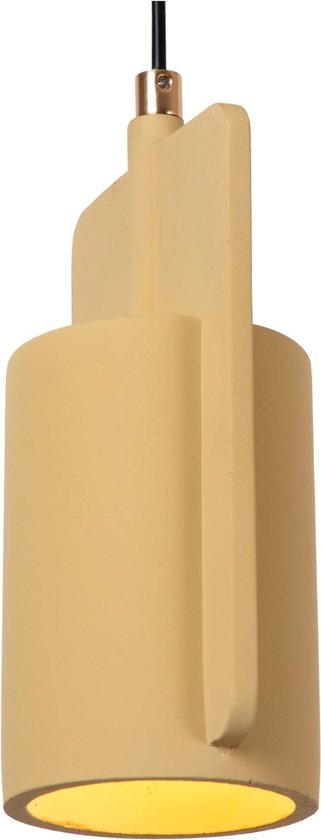 Lucide NINJA - Suspension - Ø 11,5 cm - 1xE27 - Jaune - Japandi