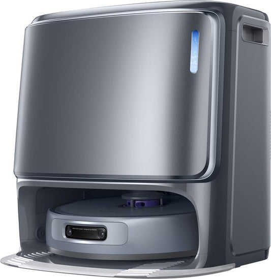 Aspirateur robot Narwal Freo Z10 Ultra avec station de recharge à vidage automatique, puissance d'aspiration de 18 000 Pa, vision IA, technologie DirtSense, brosse anti-enchevêtrement, lavage à l'eau chaude de 45 à 75 °C, navigation LDS, fonction de lavag