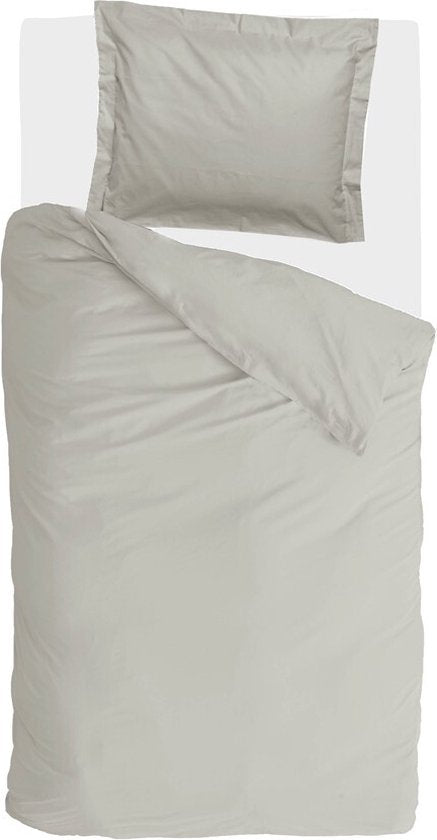 Walra Housse de couette Forever Cotton - 140x220 - 100% Percale de coton - Sand