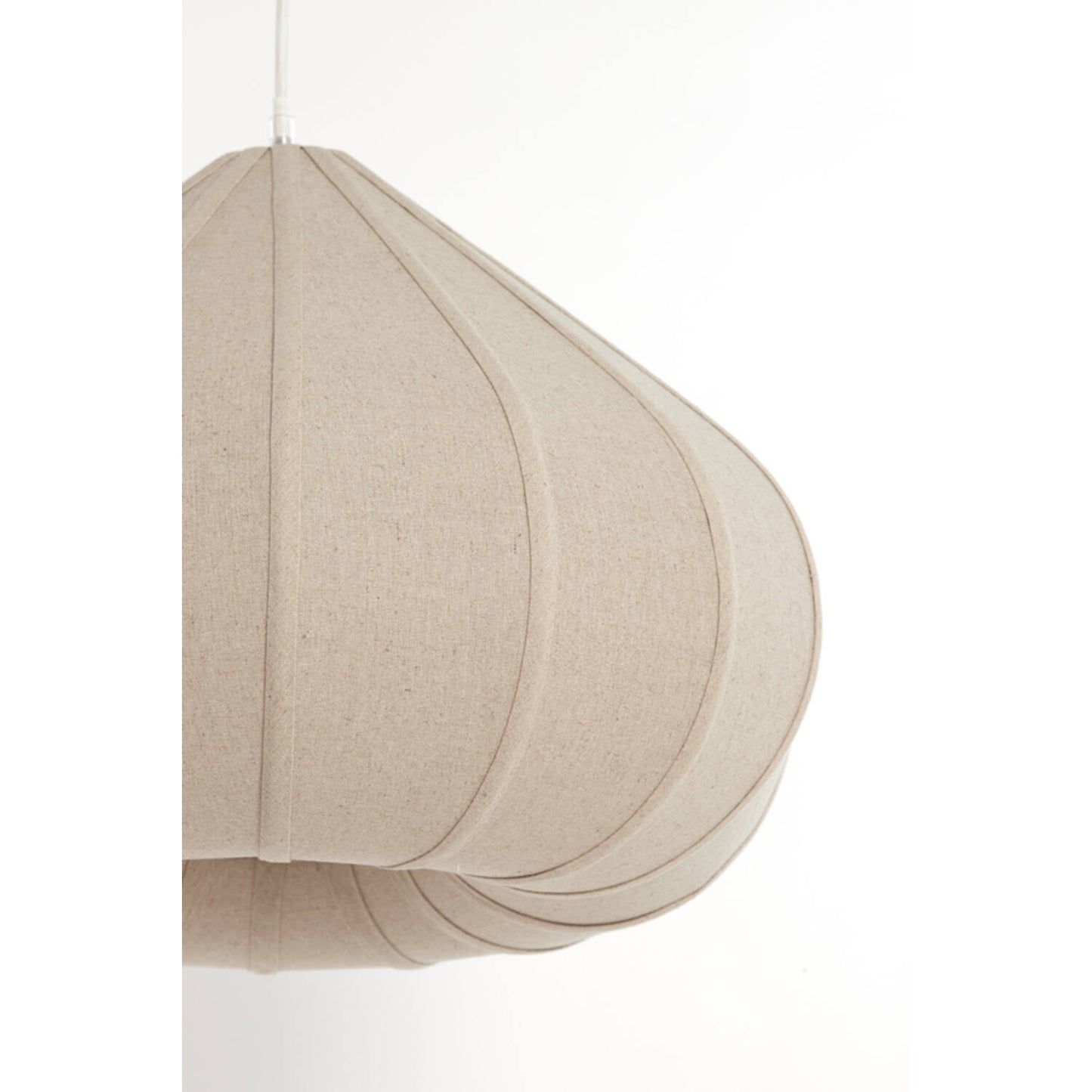 Suspension ZUBEDA - Ø 60 x 42,5 cm - lin naturel