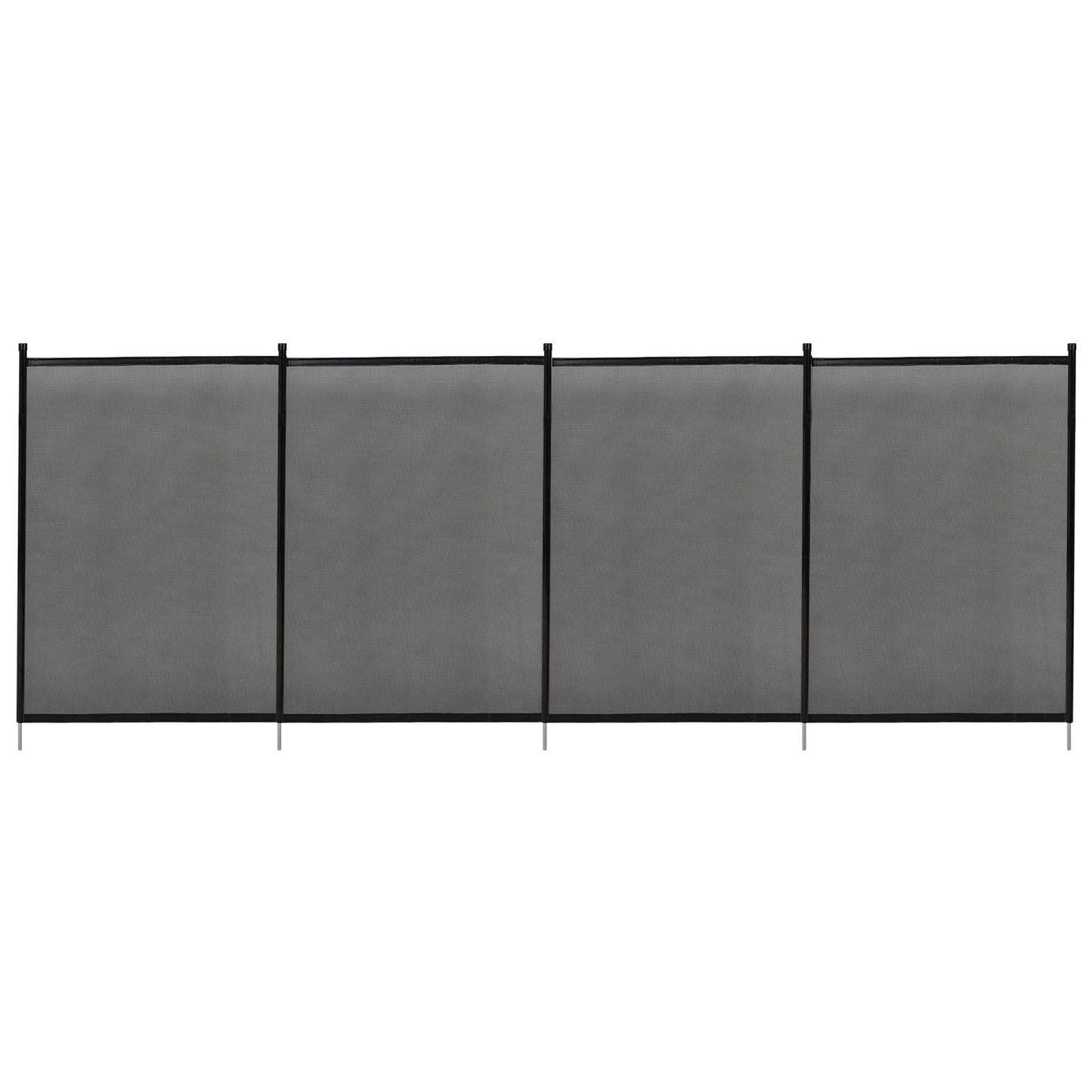 Coast Garden Fence - Clôture de piscine - 360 x 125 cm - Noir