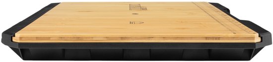 ToughBuilt® StackTech Work Surface - Plan de travail 80 x 50 cm, gris, bambou