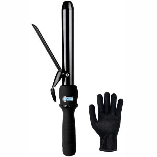 Vaive Fer à boucler avec pince - 32MM - Fers à boucler - Boucleur de cheveux - Fer à boucler