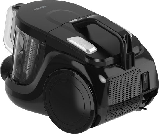 Tomado TVC2501B - Aspirateur sans sac - 2,5 litres - Filtre HEPA 12 - Léger - Noir
