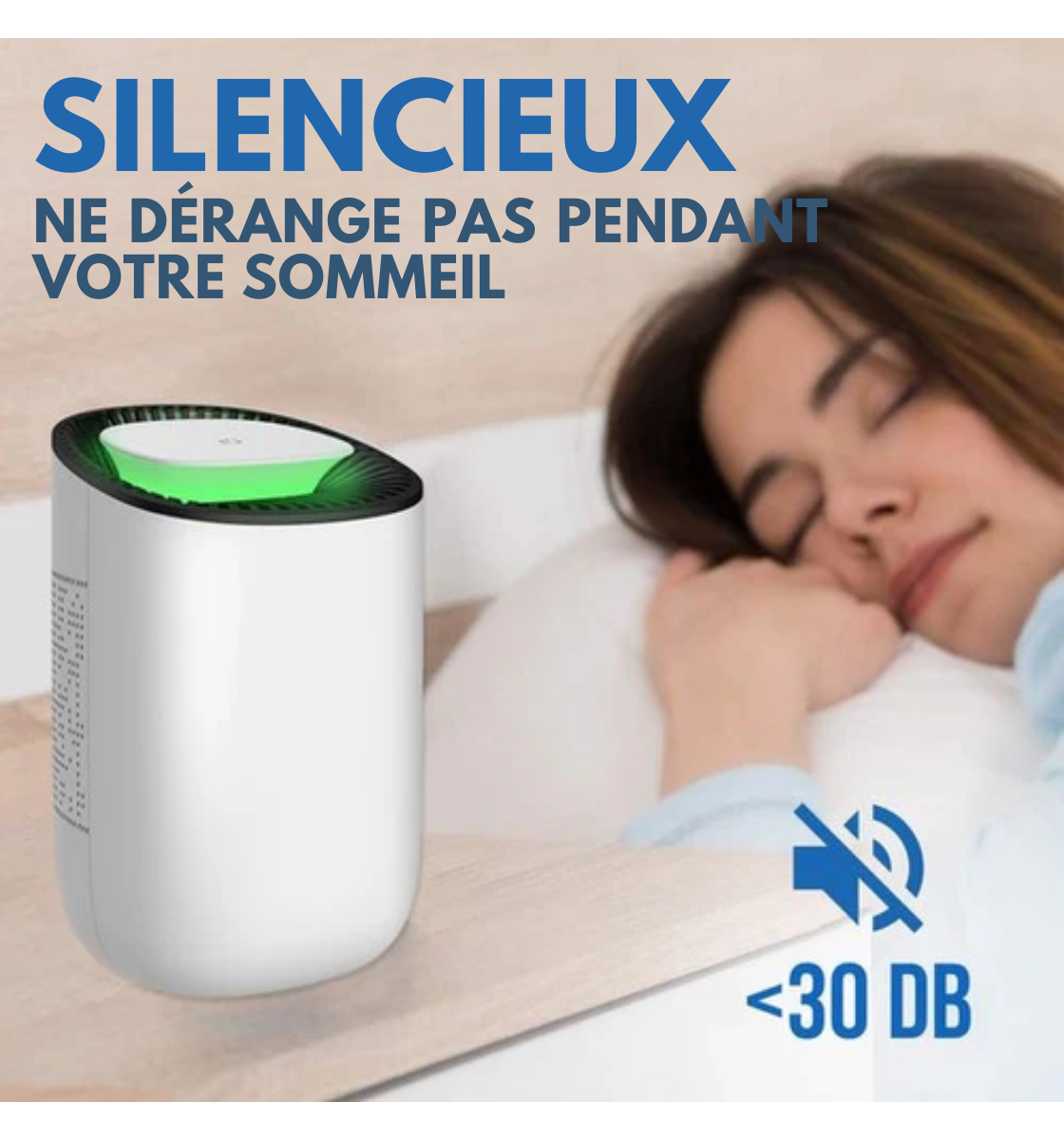 Déshumidificateur - Strex - Purification de l'air - Blanc