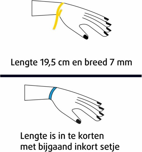 Bracelet magnétique Lucovitaal Yinmagnetic, couleur or