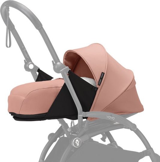 Stokke YOYO 0+ Newborn Pack, Ginger - Comprend un matelas, un pare-soleil extensible et un harnais à cinq points - Nécessite un châssis YOYO (vendu séparément)