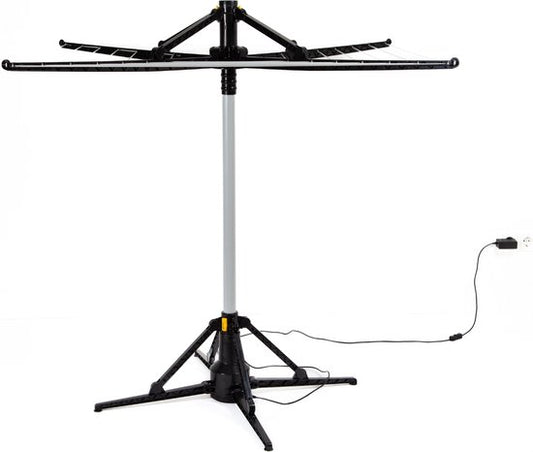 SpeedDryer Sèche-linge électrique - Sèche-linge économe en énergie - Sèche le linge en 2 heures - Silencieux - Sèche-linge électrique économe en énergie - Sèche-linge d'intérieur compact et pliable - Étagère de séchage du linge