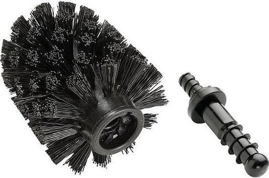 Brosse de toilettes Wenko 8 x 9,3 cm, noire