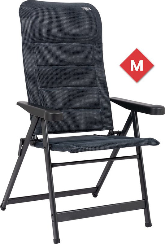 Crespo - Chaise de plage - M - AP/237 - Air-Deluxe - Gris - Modèle 2025