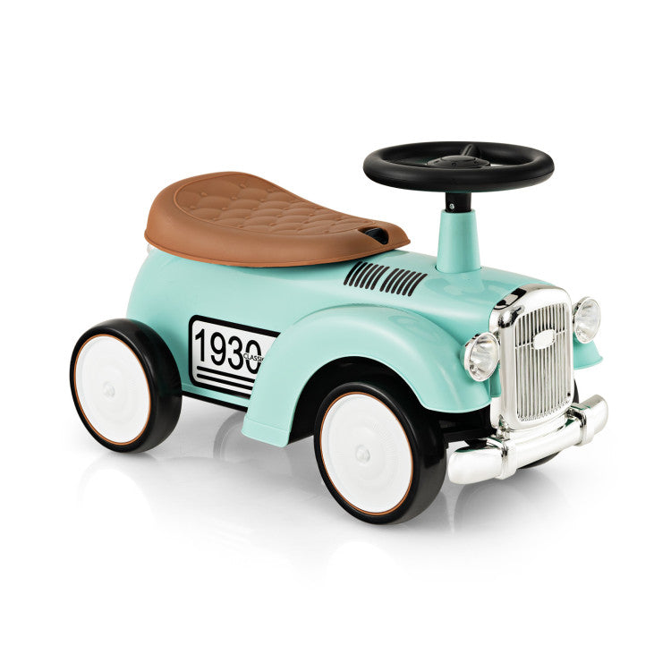 Coast Toy Car - Conduite sécurisée - PP - Max. 25Kg - 58 x 27 x 34 cm - Vert