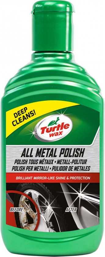 Turtle Wax 52853 GL All Metal Polish 300ml - Nettoyant pour métaux