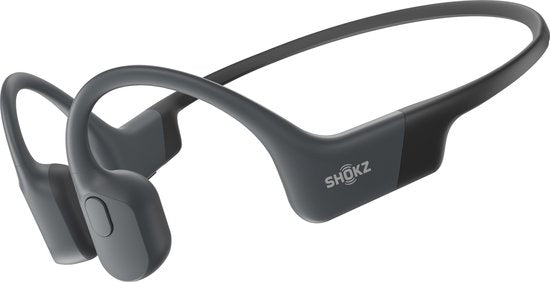 Casque de sport Shokz OpenRun USB-C à écoute ouverte – Conduction osseuse – Sans fil – IP67 – Noir