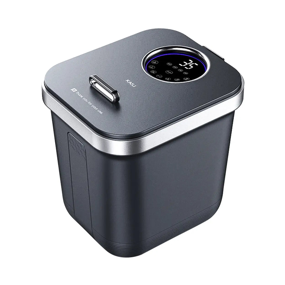 Appareil de massage électrique pour les pieds Kasj Z201 avec 6 rouleaux - Stérilisation par UV
