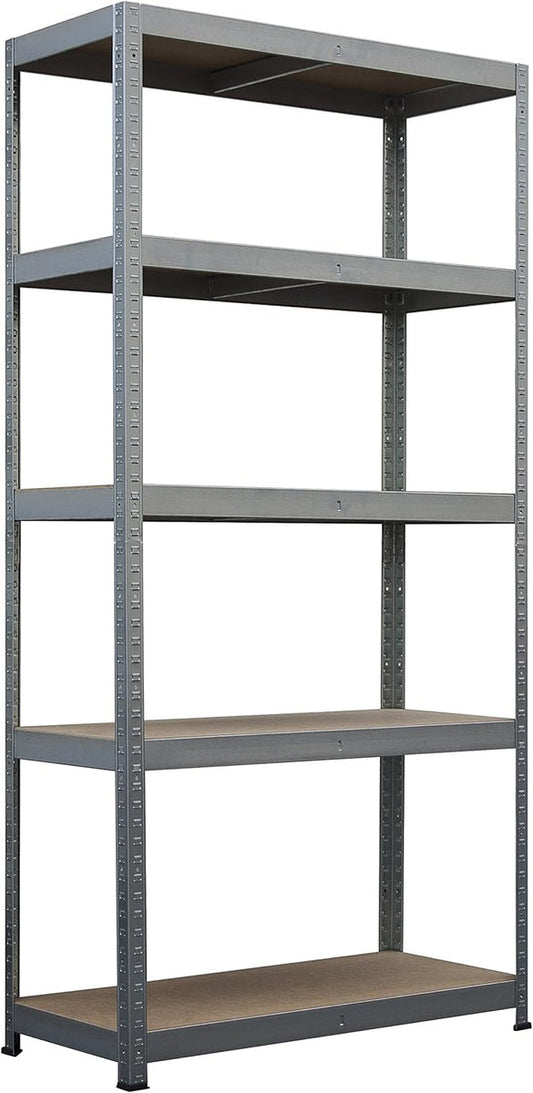 2pcs Metalkas Rack 180x90x40 /5/175 kg noir mat