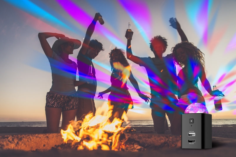 Chargeur mobile voiture - Technaxx - Disco - Noir