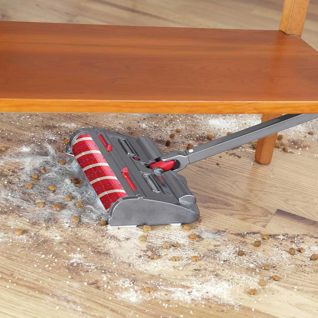 Balai turbo sans fil Livington Voom - Technologie de micro-brosses - Nettoyage puissant - Poignée flexible