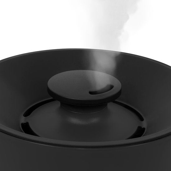 VONROC Humidificateur 2,6 litres - ultrasonique - sortie de brume 360° - noir
