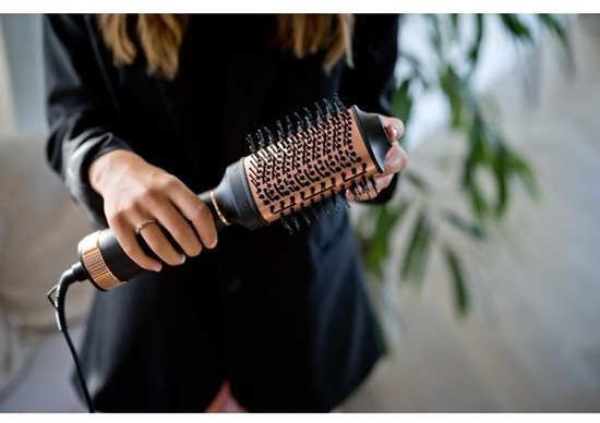 Nexxt Hairdryer Brush - 1200W - Séchage et coiffage en un - Pour un volume rapide et des cheveux lisses