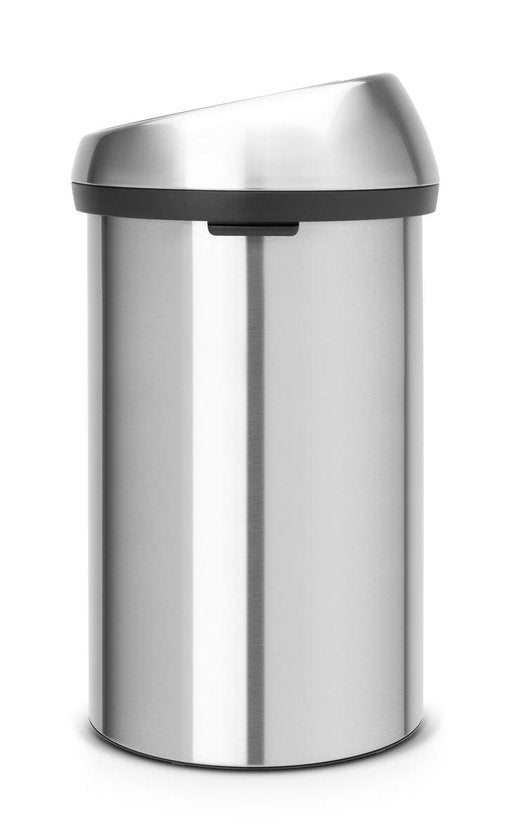 Brabantia Touch Bin Prullenbak - 60 liter - Matt Steel