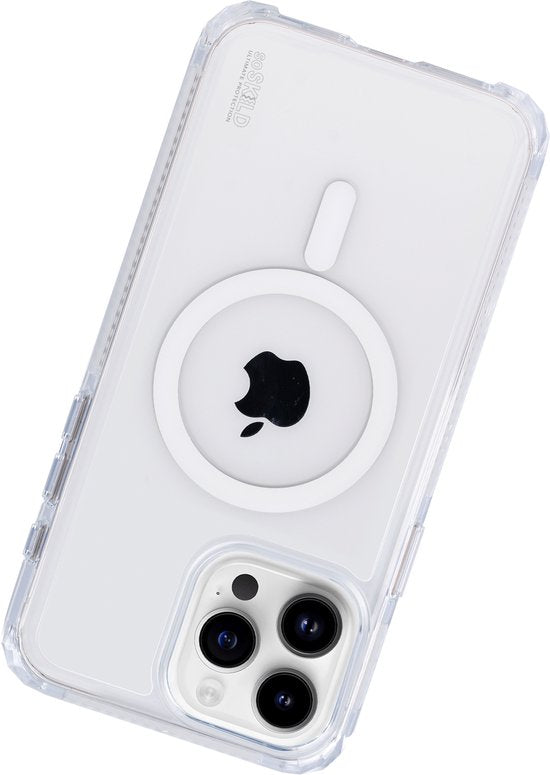 SoSkild Defend Magnetic Case étui adapté à l'iPhone 15 Pro Max - Clair