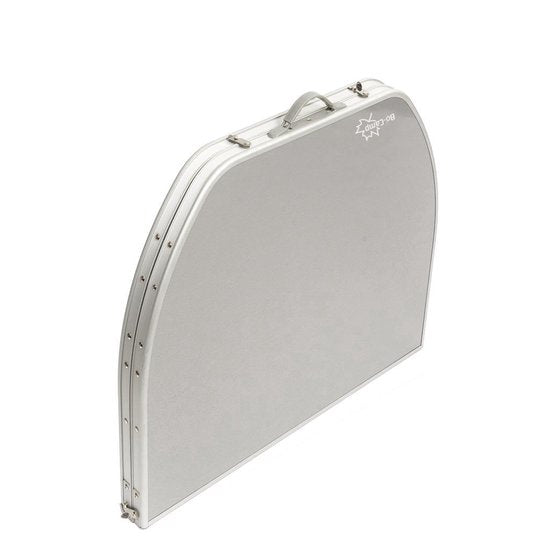 Bo-Camp - Table - Premium - Ovale - Modèle « valise » - 120 x 80 cm
