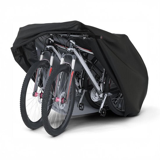 Housse pour 1 à 2 vélos - 100% étanche - Vélo - Housses de protection - Housse de pluie - Housse - Noire - Extra forte - Luft