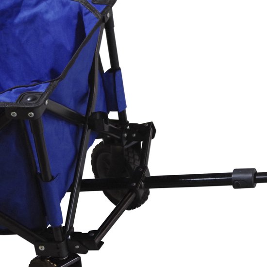 AXI AB110 Chariot pliable en bleu - Chariot - Sac de transport pratique inclus - Métal