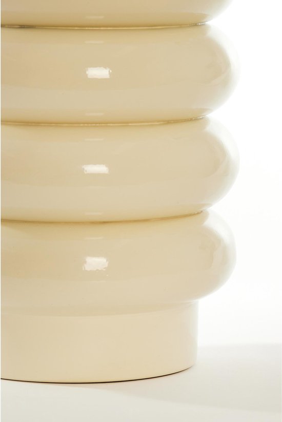 Light & Living Table d'appoint Mirogi - Crème - Ø30cm - Moderne