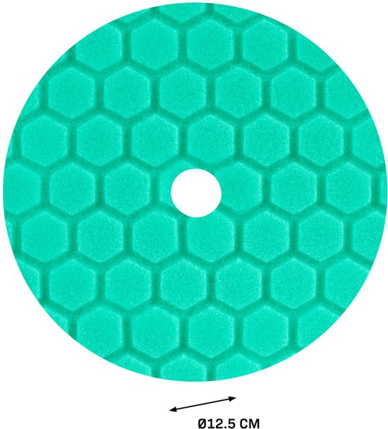 VONROC Disques de polissage - Ø 125mm - Disques de polissage - Jeu complet de 5 pièces correction, restauration de la brillance et finition