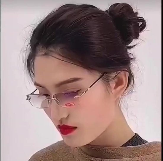 Lunettes d'ordinateur Shine Anti Blue Light 0.00 - Lunettes d'affichage pour femmes et hommes - Accessoires inclus