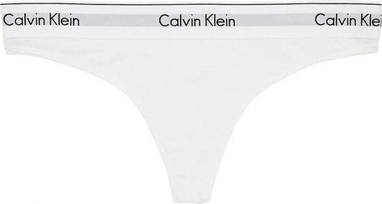 Slip Calvin Klein - Taille XS - Femme - blanc
