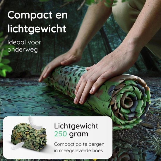 Filet de camouflage Volcan 300 x 400 - Toile d'ombrage - Camonet pour un effet de camouflage optimal - Vert