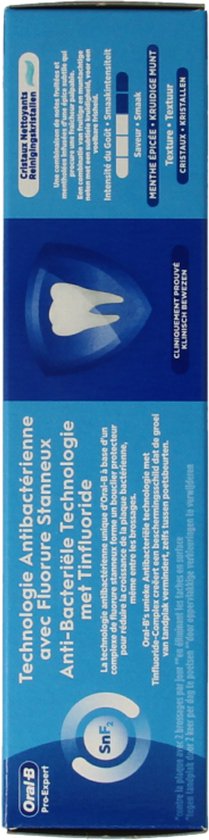 Oral-B Dentifrice Pro-Expert Protection Professionnelle 75 ml