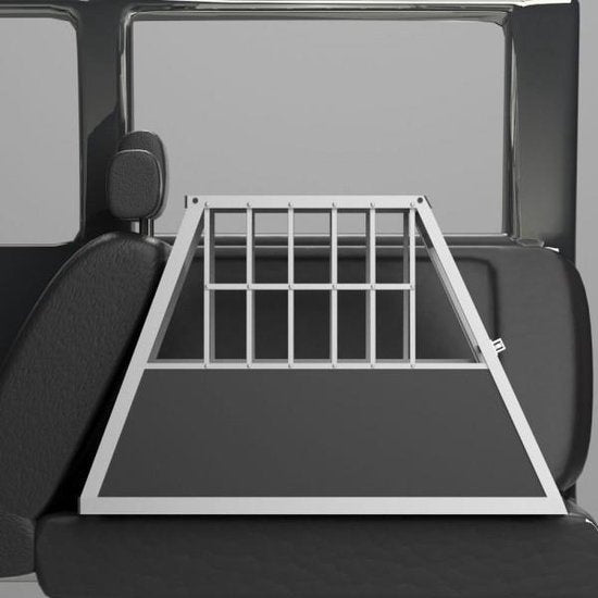 Cage pour chien - Tectake  - Noir/Argent - 90 x 66 x 69,5 cm