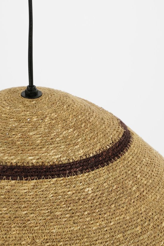 Suspension Joulz de Mica Decorations - H 22 x Ø 41 cm - Jute - Marron clair