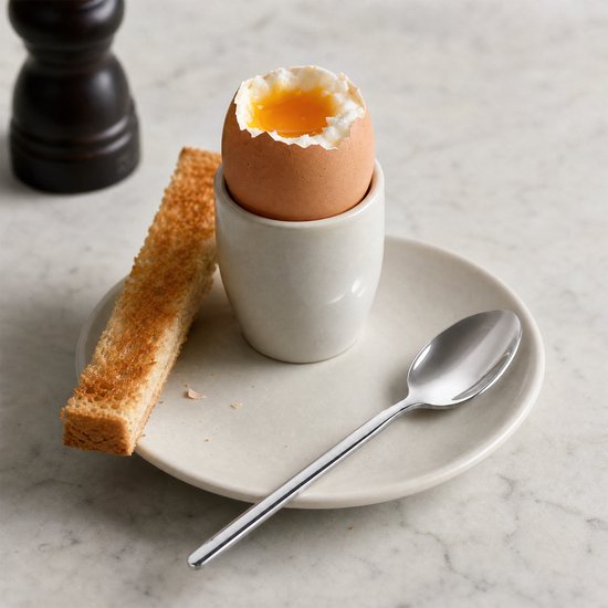 Deleca, lot de 12 cuillères à thé « Amor » - Cuillères à dessert / Cuillères à café - 14,2 cm - Acier inoxydable / Argent