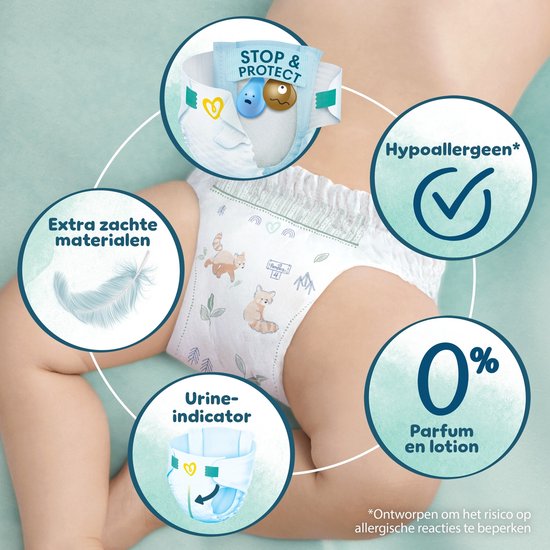 Pampers - Harmonie - Taille 5 - Mega Pack - 70 pièces - 11/16 kg