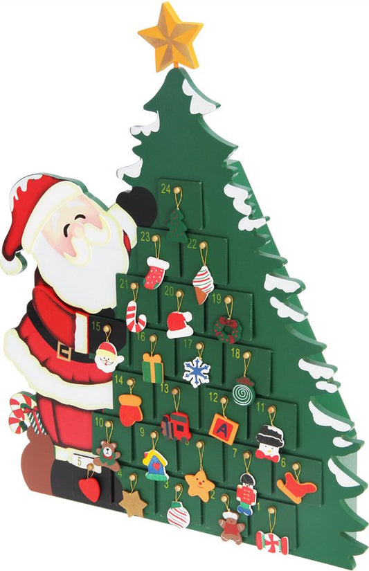 Spielwerk - Calendrier de l'Avent réutilisable - Arbre de Noël 24 portes