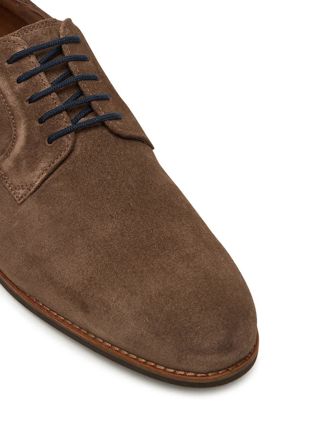 Clarks CraftArlo Lace Brown - Chaussures en daim pour hommes | Taille 46 | Couleur : Marron