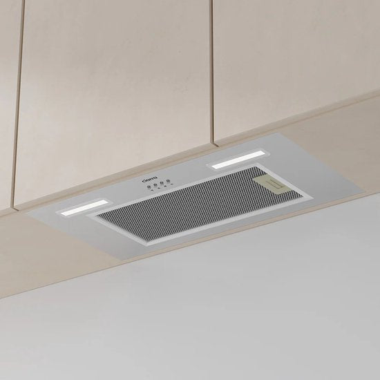 CIARRA CBCS6926A, hotte aspirante encastrable 60 cm - 650 m³/h - acier inoxydable - A+++