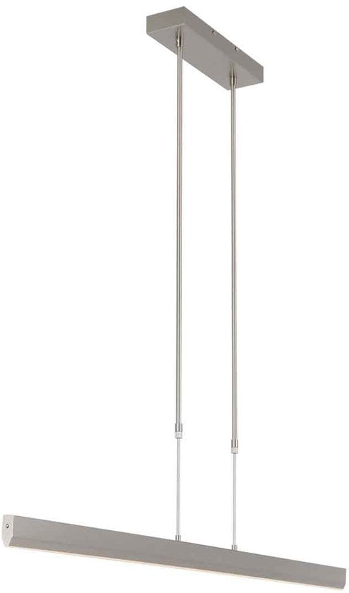 Suspension Zelena 3656ST en acier, hauteur réglable, intensité lumineuse réglable, style moderne, Steinhauer