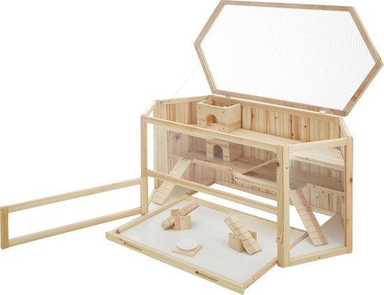 tectake Cage pour hamster 115 x 60 x 58 cm - 403227