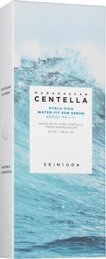 SKIN1004 Madagascar Centella Hyalu-Cica Water-Fit Sun Serum SPF 50+ PA++++ 50ml Coups de soleil - Korean Skin Care