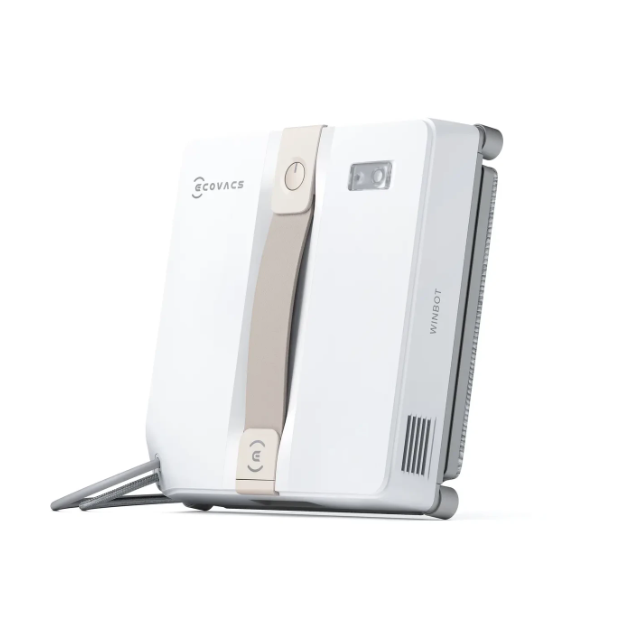 Ecovacs - Robot lave-vitres Winbot Mini - Blanc - 21,5 x 21,5 x 5,5 cm